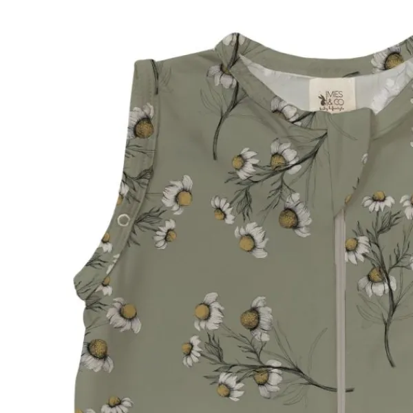 Mies & Co Daisies Winter Slaapzak - 6-24 Mnd - Teagreen Hot