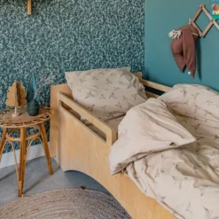 Mies & Co Little Dreams Dekbedovertrek 140 x 200 cm Humus Hot