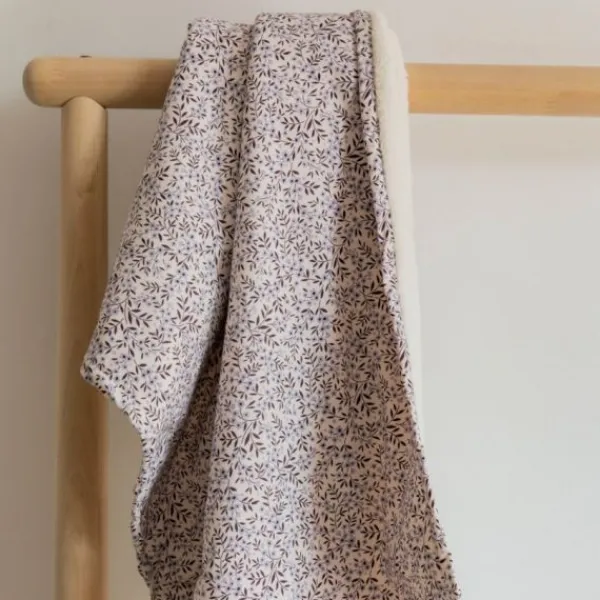 Mies & Co Vintage Flower Ledikantdeken 110 x 140 cm Lila Online