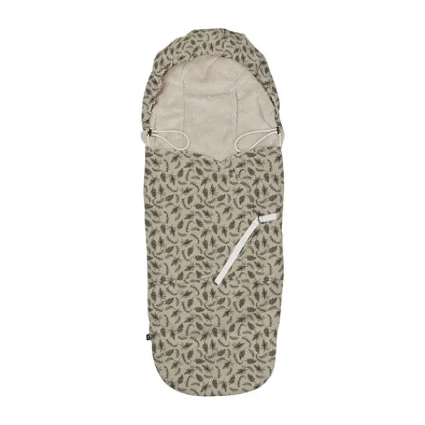 Mies & Co Voetenzak 0+ - Cozy Cottage - Humus - Autostoel Groep 0+ Clearance