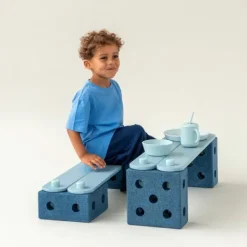 Modu Activity Toy - Balance Track - Deep Blue / Sky Blue Online