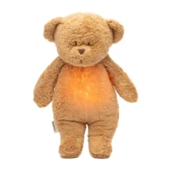 Moonie The Humming Bear Slaapknuffel - Cappuccino Clearance