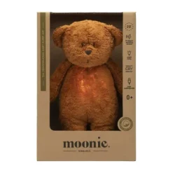 Moonie The Humming Bear Slaapknuffel - Cappuccino Clearance
