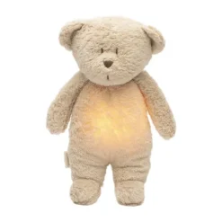 Moonie The Humming Bear Slaapknuffel - Cappuccino Clearance