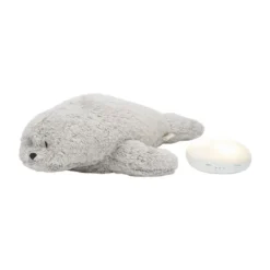 Moonie The Humming Seal Slaapknuffel - Gray Hot