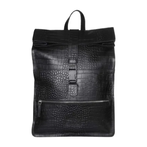 Mozz Bags Wild Ones Gobi Rugzak Croco Black Discount