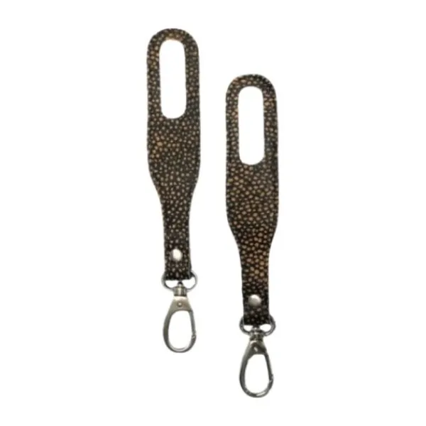 Mozz Bags Mozzbags Stroller Straps - Wild Ones - Reverse Minidots Beige Clearance