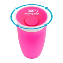 Munchkin 360° Beker 296 ml Pink