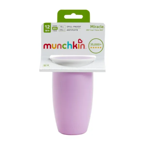 Munchkin 360° Beker 296 ml Pink