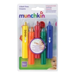 Munchkin Afwasbare Badkrijtjes 5 Stuks Hot