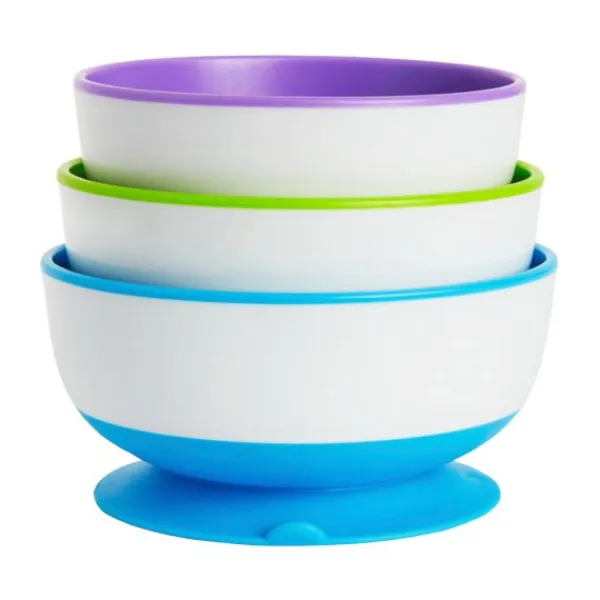 Munchkin Stay Put Suction Kommenset 3 Stuks