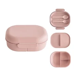 Mushie - Lunchbox Incl. Bestek - Sage New