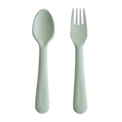 Mushie - Vork & Lepel - Vanilla Discount