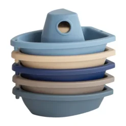 Mushie Badspeeltjes - Bath Boats - Set van 5 New