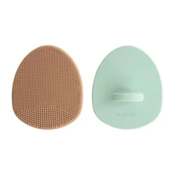 Mushie Cradle Cap Brush 2-Pack - Blush/Shifting Sand Discount