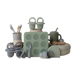 Mushie Ice Pop Tray - Cambridge Blue Discount