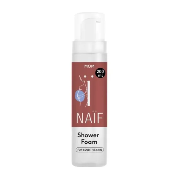Naïf Caring Shower Foam Hot