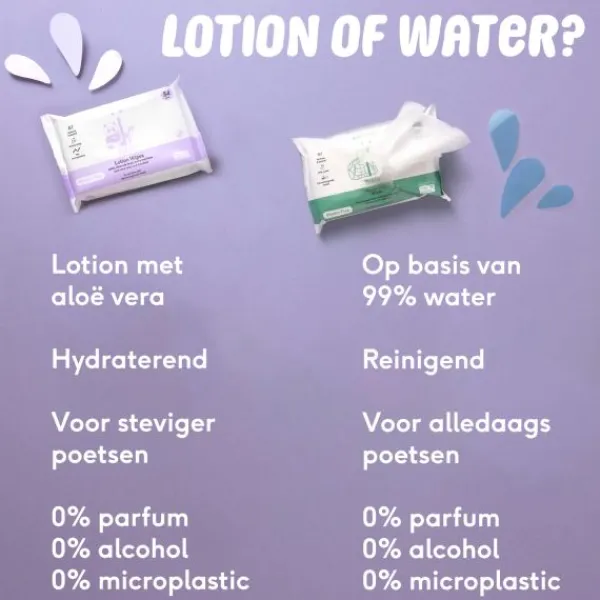 Naïf 3-pack Water Baby Wipes New