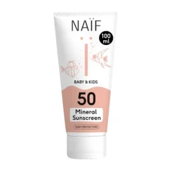 Naïf Zonnebrandcrème Voor Baby & Kind - SPF 50 - 100 ml Online