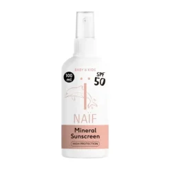 Naïf Zonnebrandspray Voor Baby & Kind - SPF 50 - 100 ml Clearance
