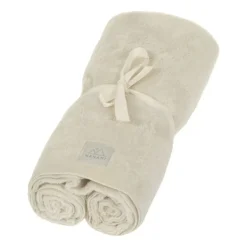 Nanami Bamboo Ledikantdeken - 100 x 150 cm - Naturel Clearance