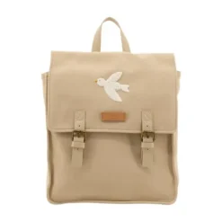 Nanami Bird Puffed Rugzak - Naturel New