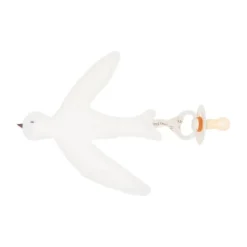 Nanami Bird Speendoekje - Off White Clearance
