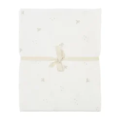 Nanami Bird Wieglaken - 75 x 120 cm - Off White Hot