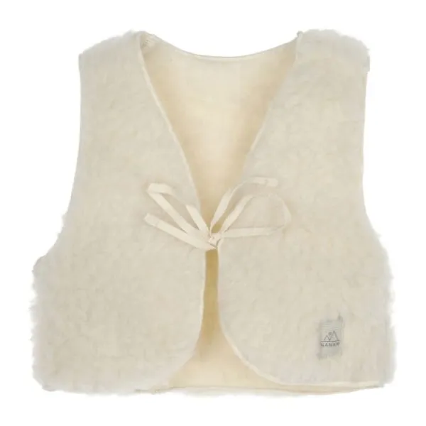 Nanami Bodywarmer - Mt. 50-56 - Wol - Off White Sale