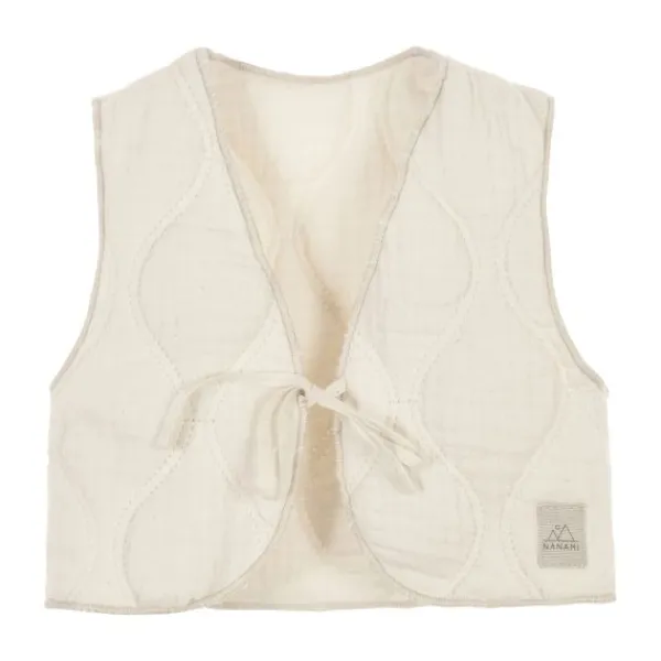 Nanami Bodywarmer - Wave Bio Cotton Clearance