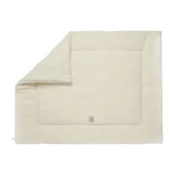 Nanami Boxkleed - 95 x 75 cm - Bio Katoen / Teddy - Naturel / Earth Clearance