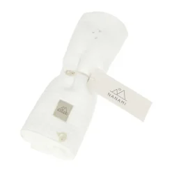 Nanami Diaper - Whale - 60 x 60 cm - Off-White/Eucalyptus