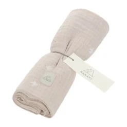 Nanami Hydrofiel Luier - Bird - 60 x 60 cm - Beige Clearance