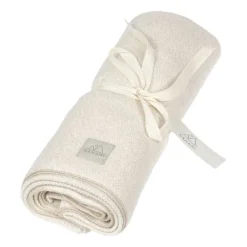 Nanami Knitlook Ledikantdeken - Naturel Sale