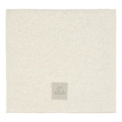 Nanami Knitlook Wiegdeken - Naturel Hot