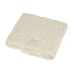 Nanami Ledikantdeken - Wool Relief - Beige New