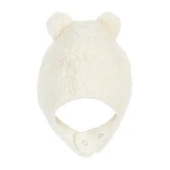 Nanami Mutsje - Ears Cotton Teddy - Naturel - 3-15 mnd Outlet