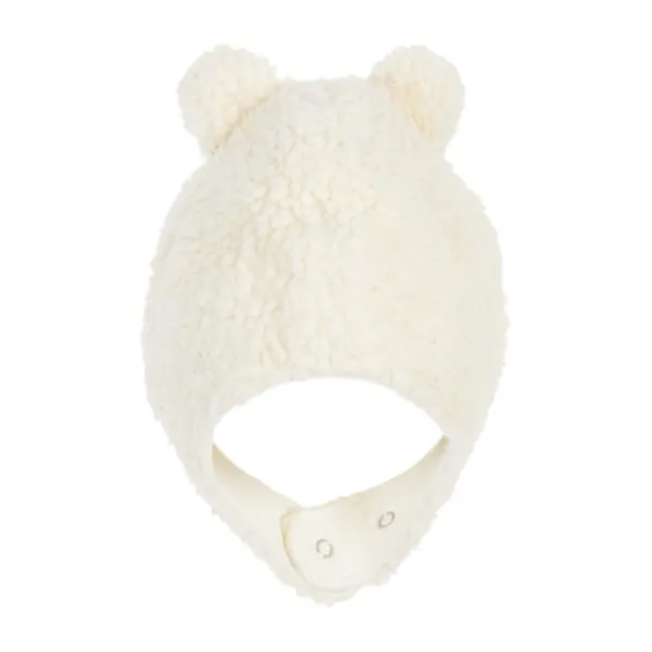 Nanami Mutsje - Ears Cotton Teddy - Naturel - 3-15 mnd Outlet