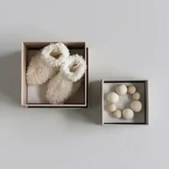 Nanami New Born Shoes - Teddy - Off White Online