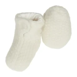 Nanami Newborn Schoentjes – Volume Wool Off-white Outlet