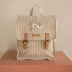 Nanami Rugzak - Stripes Beige Hot