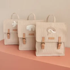 Nanami Rugzak - Stripes Beige Hot