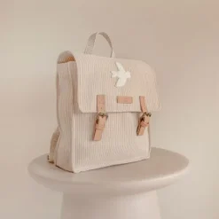 Nanami Rugzak - Stripes Beige Hot