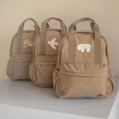 Nanami Rugzak - Wave Earth Bruin Sale