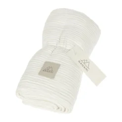 Nanami Swaddle - Stripe - 100 x 135 cm - Dark Sand Outlet