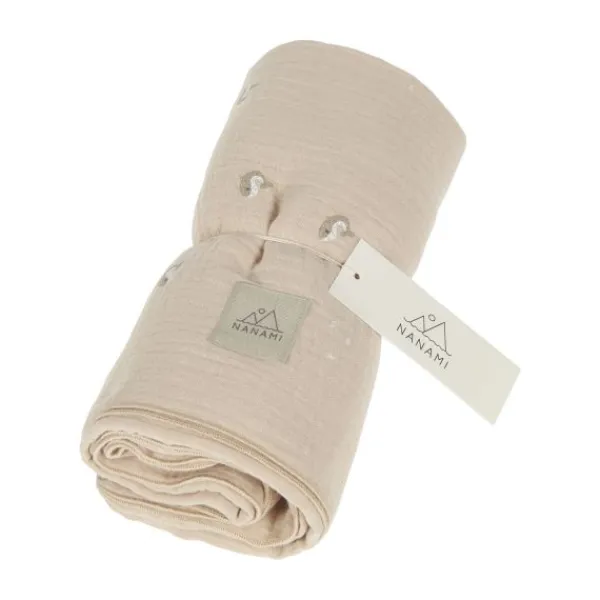 Nanami Swaddle - Whale - 100 x 135 cm - Off-White/Eucalyptus Discount