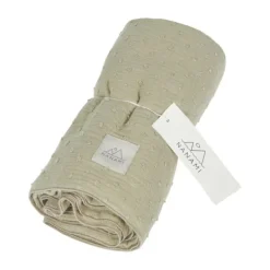 Nanami Swaddle – Woven Dot – Eucalyptus – 100x135 cm Online