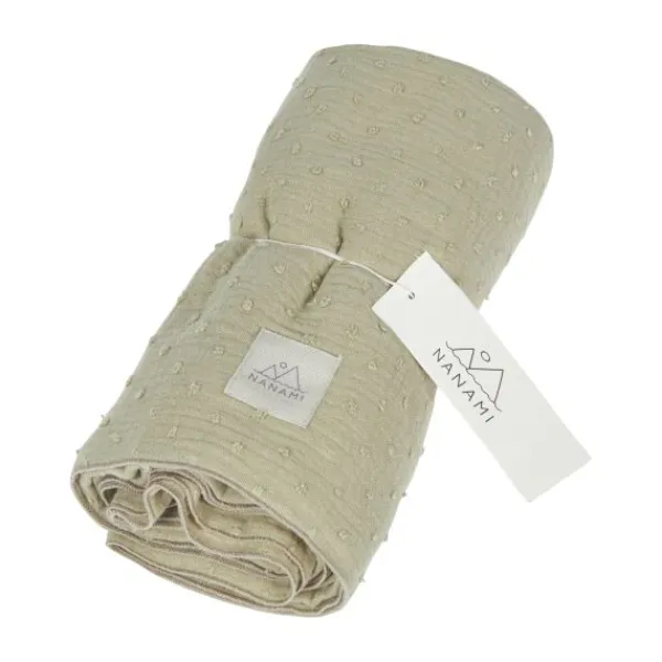 Nanami Swaddle – Woven Dot – Eucalyptus – 100x135 cm Online