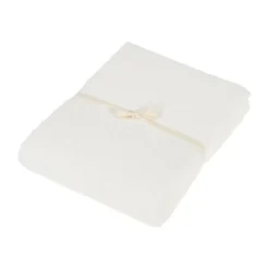 Nanami Woven Dot Ledikantlaken - 100x135 cm - Off White Discount