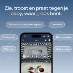 Nanit Pro Camera Babyfoon + Floor Stand + Breathing Band Sale